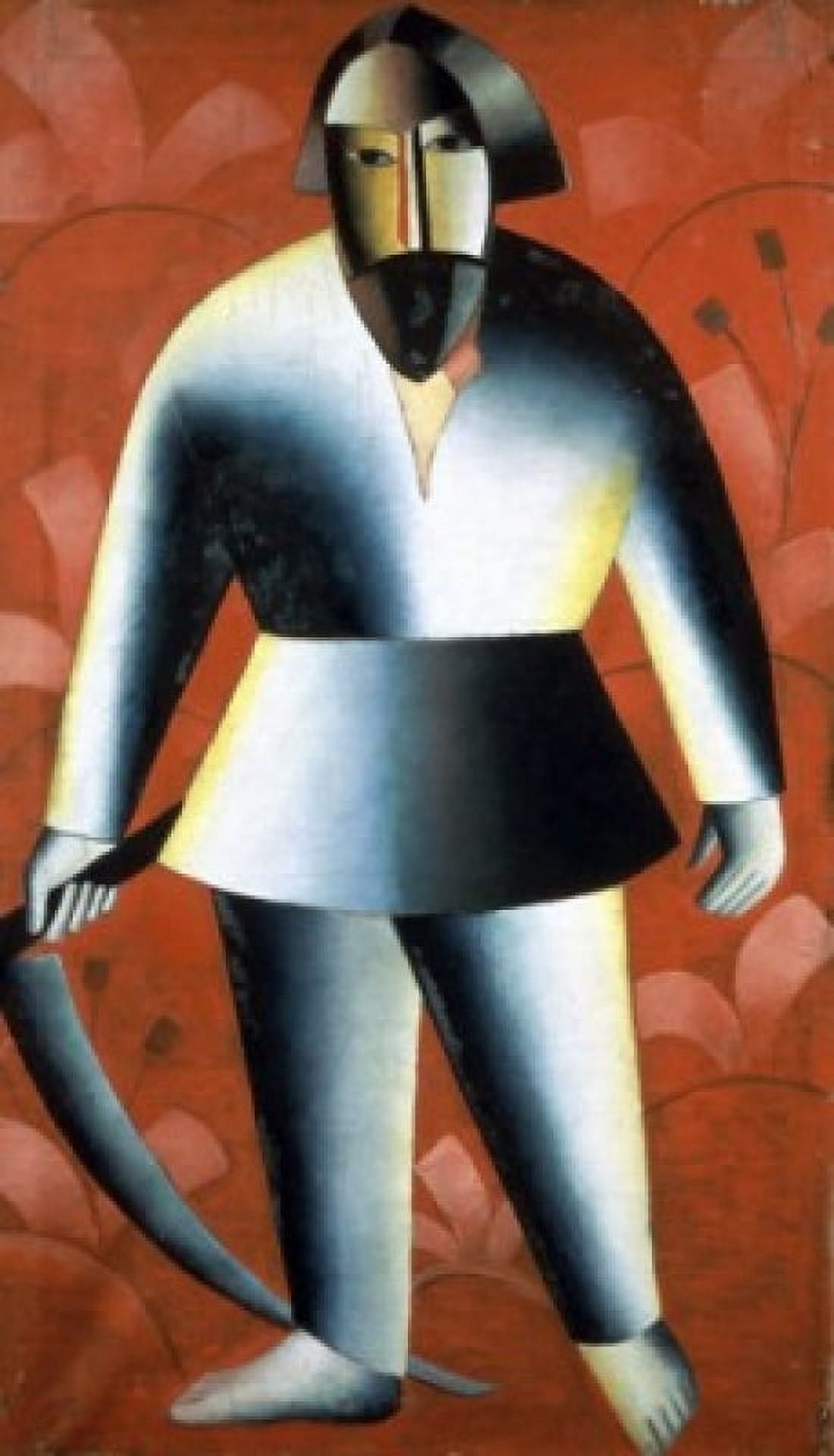 The Mower 1912 Kasimir Malevich (1878-1935Russian) Oil on Canvas Russian State Museum St Petersburg Canvas Art - Kasimir Malevich (24 x 36)