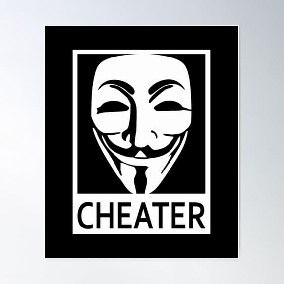 The Mr Anonymous Poster Wall Art, Modern Wall Decor For Living Room Bedroom, 24x36 UNFRAMED