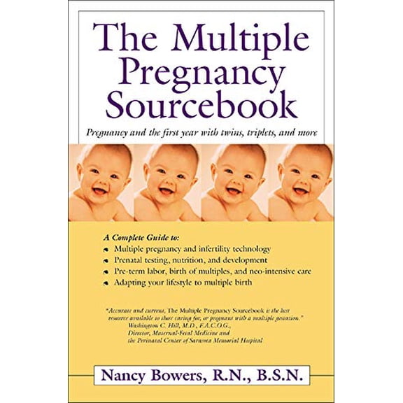 Pre-Owned The Multiple Pregnancy Sourcebook: Pregnancy and the First Year with Twins, Triplets, and More (Sourcebooks) Paperback