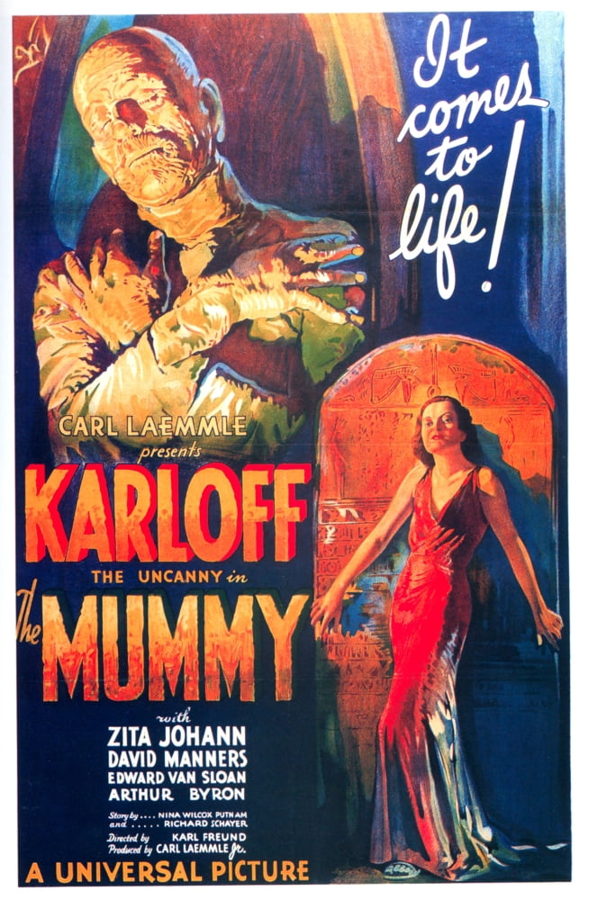 The Mummy Canvas Art - (11 x 17)