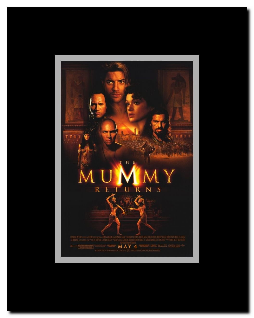 The Mummy Returns Framed Movie Poster