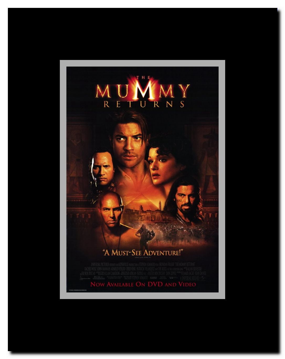 The Mummy Returns Framed Movie Poster