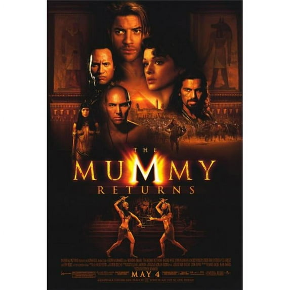 The Mummy Returns Movie Poster Print (27 x 40)