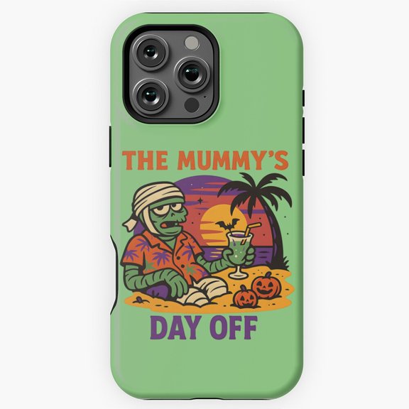 The Mummy s Day Off Phone Case for iPhone 16 15 14 13 12 11 Pro Max M5903833