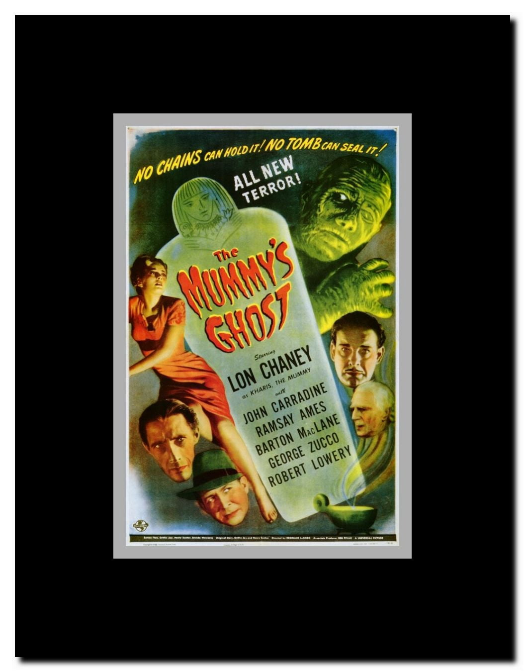 The Mummy's Ghost Framed Movie Poster