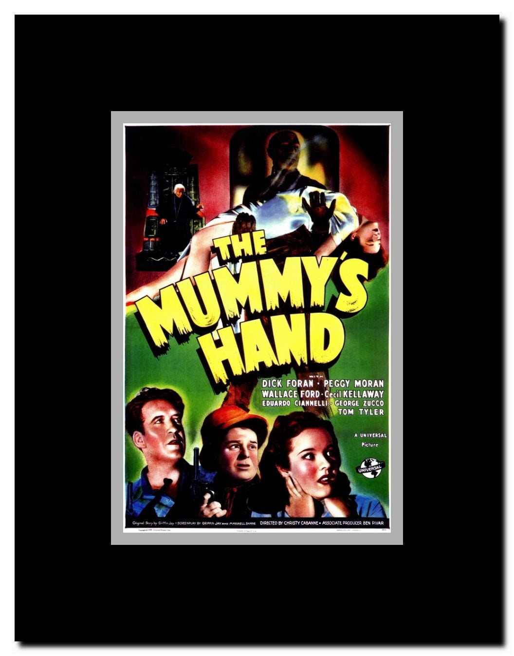 The Mummy's Hand Framed Movie Poster