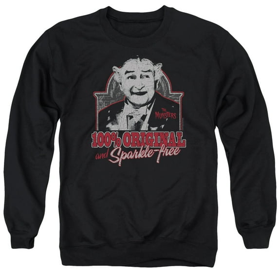 The Munsters 100% Original Adult Crewneck Sweatshirt Black