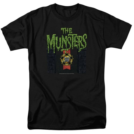 The Munsters 50 Year Logo Officially Licensed Adult T Shirt