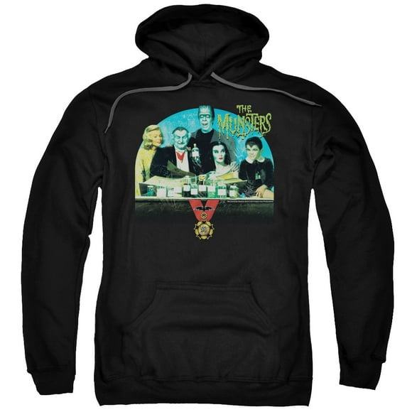 The Munsters 50 Year Potion Adult Pullover Hoodie Sweatshirt Black