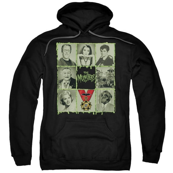 The Munsters - Blocks - Pull-Over Hoodie - XXXX-Large