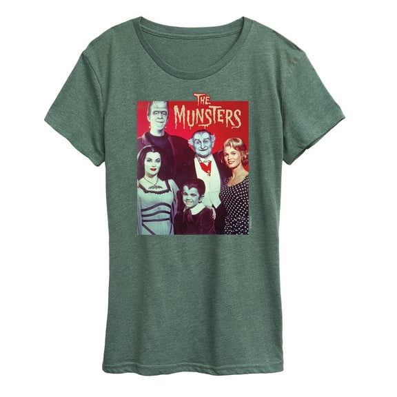 The Munsters - Family Portrait- Women's Short Sleeve Graphic Tee