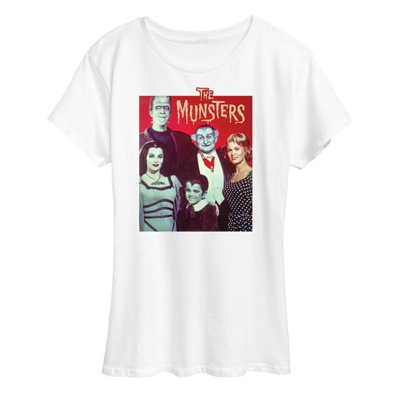 The Munsters - Family Portrait- Women's Short Sleeve Graphic Tee