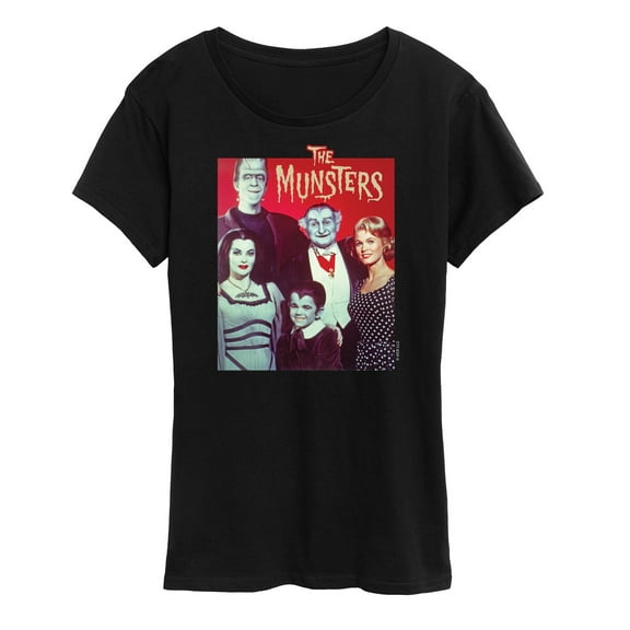 The Munsters - Family Portrait- Women's Short Sleeve Graphic Tee