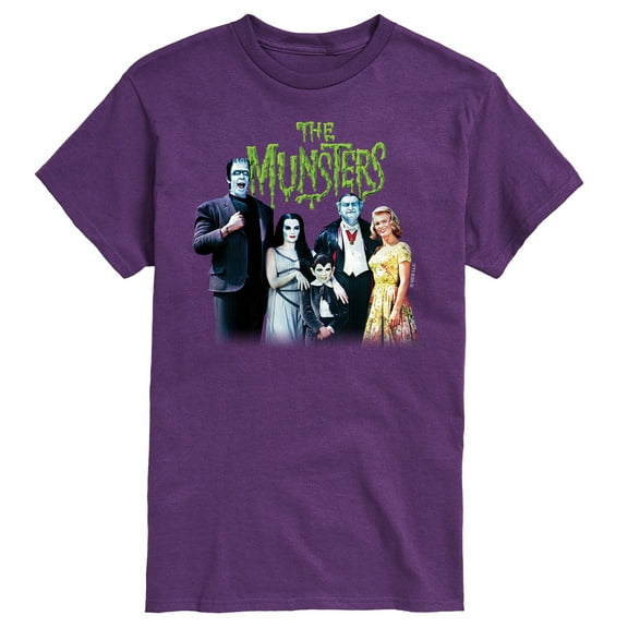 The Munsters - Family Poster Men's Short Sleeve T-Shirt