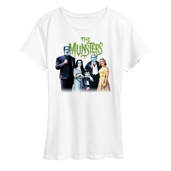 The Munsters - Family Poster- Women's Short Sleeve Graphic Tee