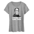 thumbnail image 1 of The Munsters - Herman I Woke Up Like This- Women's Short Sleeve Graphic Tee, 1 of 5