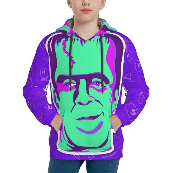 The Munsters Hoodie, Casual Unisex Youth Hoodie, Fashion Novelty Long Sleeve Pullover Sweatshirt Hooded For Kid, Teens And Adults