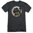 thumbnail image 1 of The Munsters Moonlit Address Adult 30/1 T-Shirt Charcoal, 1 of 1