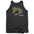 thumbnail image 1 of The Munsters Munster Racing Adult Tank Top Charcoal, 1 of 1
