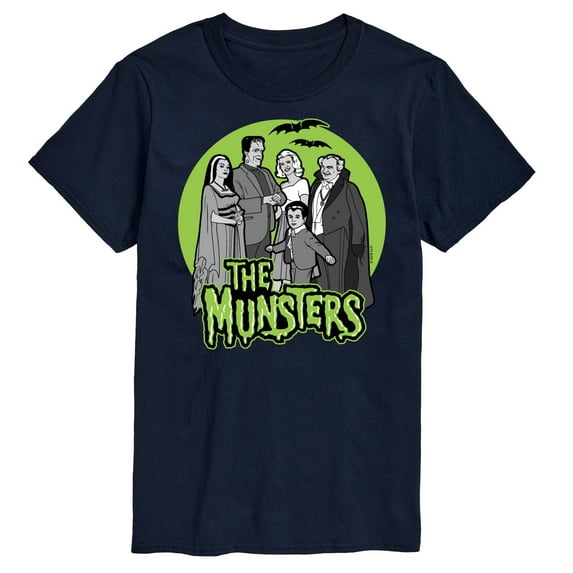 The Munsters - Munsters Family Drawing - Men's Short Sleeve T-Shirt