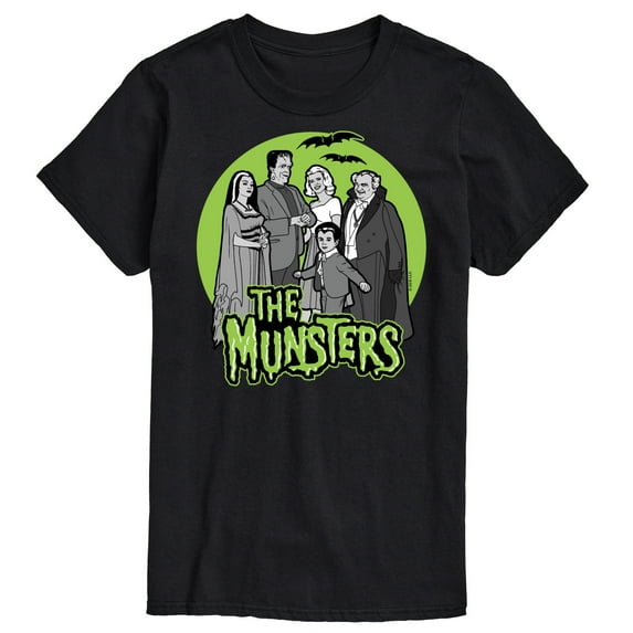The Munsters - Munsters Family Drawing- Men's Short Sleeve T-Shirt