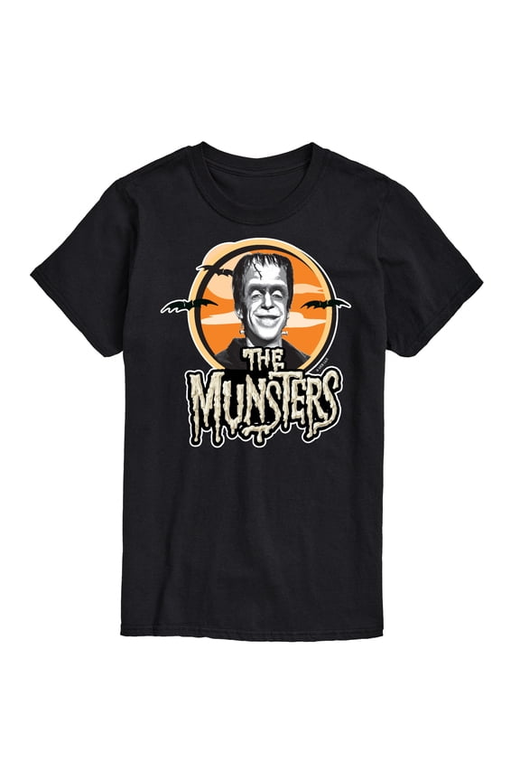 - Munsters Logo Herman - Men's Short Sleeve T-Shirt