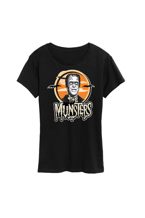 - Munsters Logo Herman - Women's Short Sleeve Graphic Tee