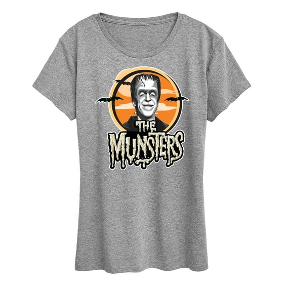 The Munsters - Munsters Logo Herman - Women's Short Sleeve Graphic Tee