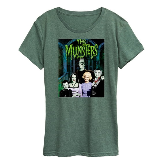 The Munsters - The Munsters Family Group - Women's Short Sleeve Graphic Tee