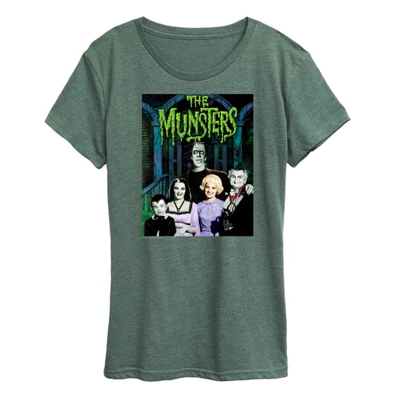The Munsters - The Munsters Family Group - Women's Short Sleeve Graphic Tee
