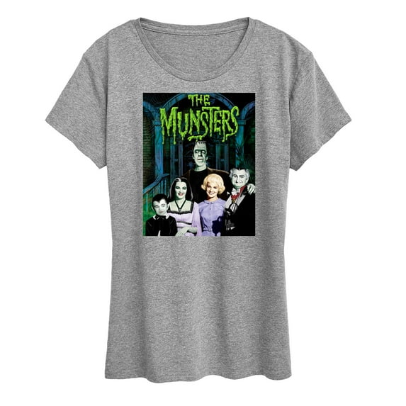 The Munsters - The Munsters Family Group - Women's Short Sleeve Graphic Tee