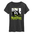 thumbnail image 1 of The Munsters - The Munsters Neon - Women's Short Sleeve Graphic Tee, 1 of 5