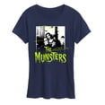 thumbnail image 1 of The Munsters - The Munsters Neon - Women's Short Sleeve Graphic Tee, 1 of 5