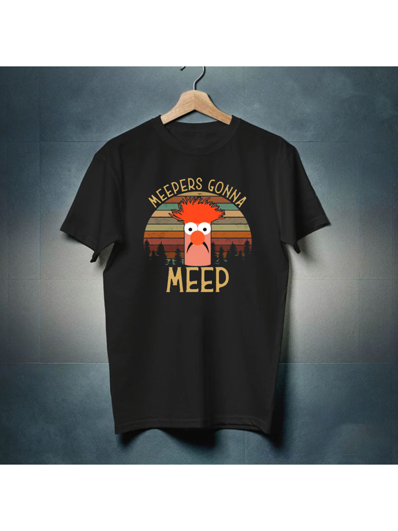 The Muppet Show Beaker Meepers Gonna Meep Gift H34359 Unisex T-Shirt, Up to 5XL Available