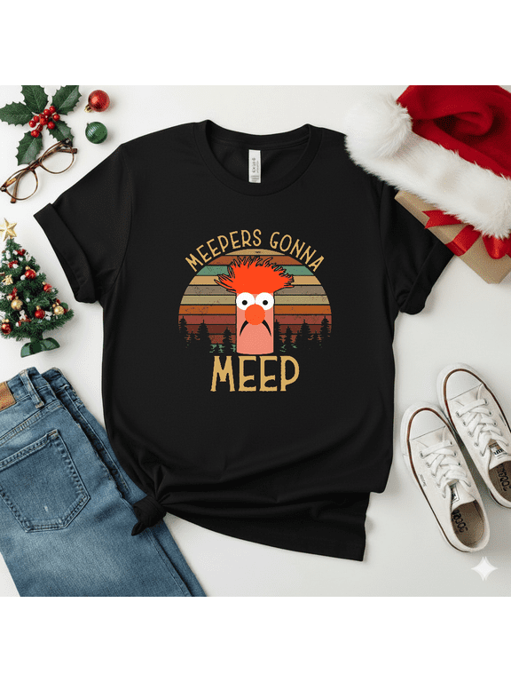 The Muppet Show Beaker Meepers Gonna Meep Science Puppet Unisex T-Shirt V14668, S-5XL