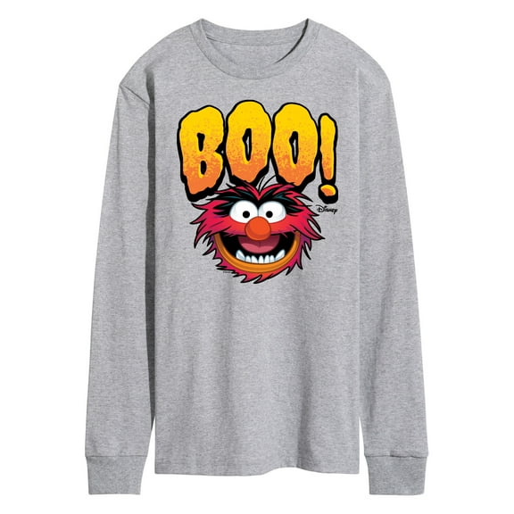 The Muppets - Animal Boo - Adult Long Sleeve Tee