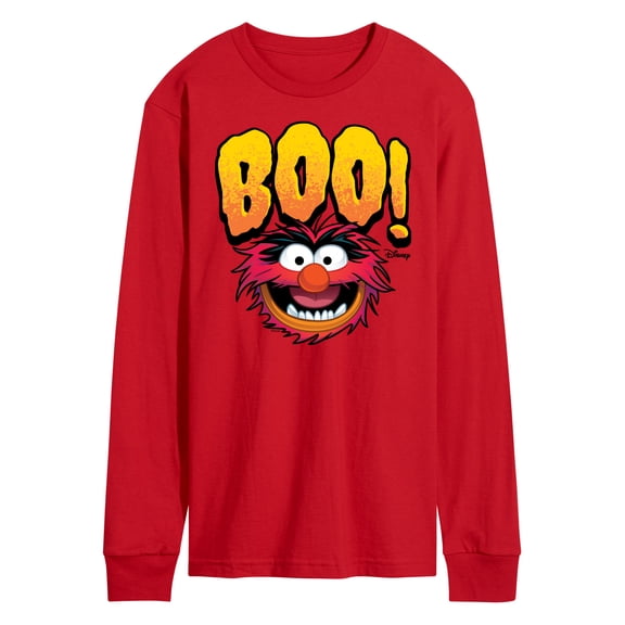 The Muppets - Animal Boo - Adult Long Sleeve Tee