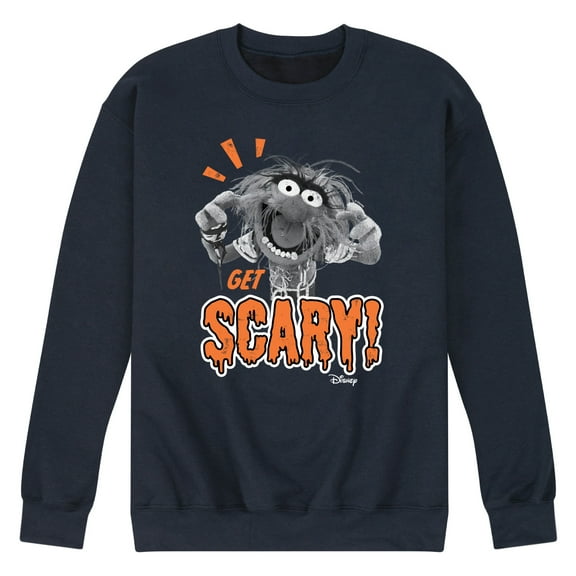 The Muppets - Animal Get Scary - Adult Crew Fleece