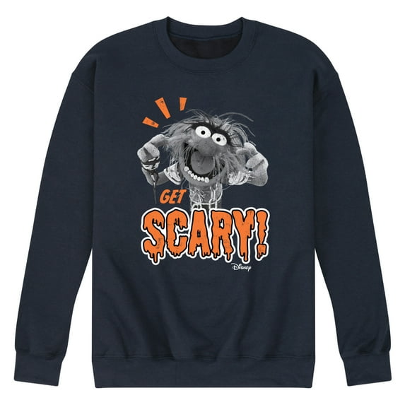 The Muppets - Animal Get Scary - Adult Crew Fleece