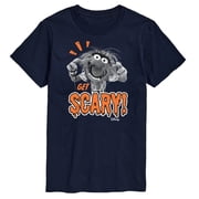 The Muppets - Halloween Animal Get Scary Mens Short Sleeve Graphic T-Shirt