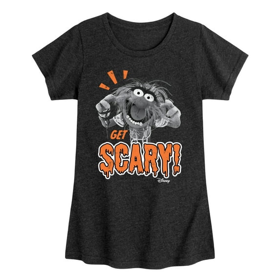 The Muppets - Animal Get Scary - Toddler & Youth Girls Short Sleeve Graphic T-Shirt