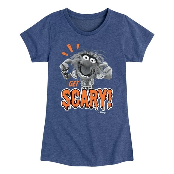 The Muppets - Animal Get Scary - Toddler & Youth Girls Short Sleeve Graphic T-Shirt