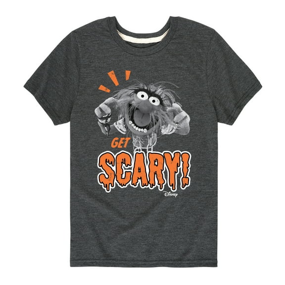 The Muppets - Animal Get Scary  - Toddler & Youth Short Sleeve Graphic T-Shirt