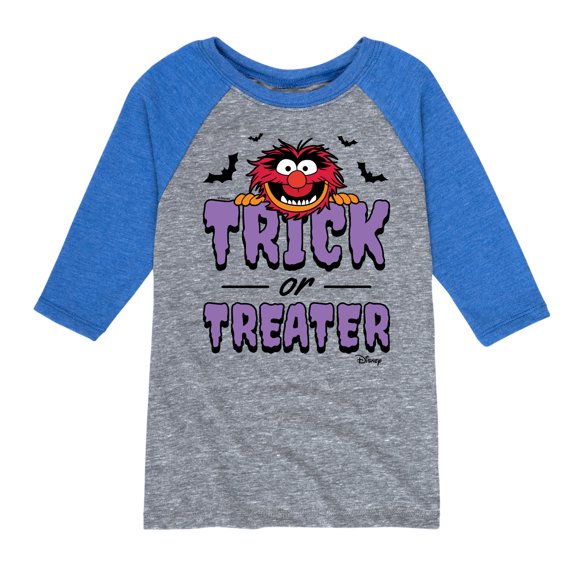 The Muppets - Animal Trick Or Treater - Toddler & Youth Raglan Graphic T-Shirt