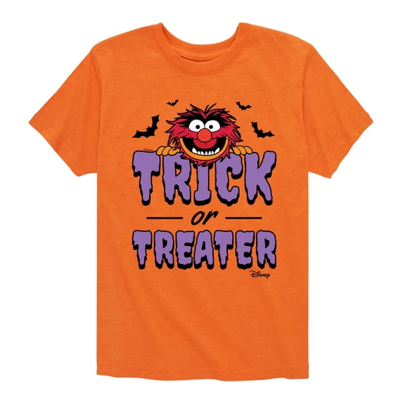 The Muppets - Animal Trick Or Treater - Toddler & Youth Short Sleeve Graphic T-Shirt