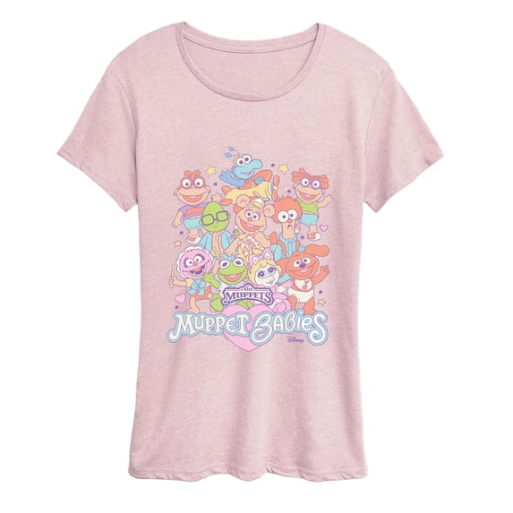 The Muppets - Babies Pastels Women's Short Sleeve Graphic T-Shirt