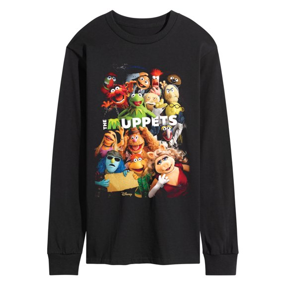 The Muppets - Character Poster Men's Long Sleeve Graphic T-Shirt