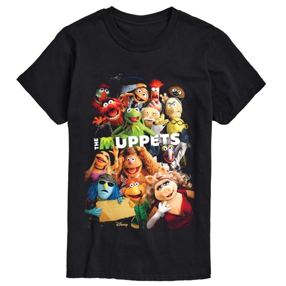 The Muppets - Character Poster Men's Short Sleeve Graphic T-Shirt