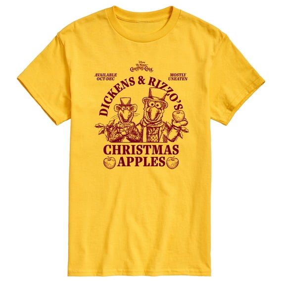 The Muppets - Christmas Dickens Rizzo Apples - Men's Short Sleeve Graphic T-Shirt