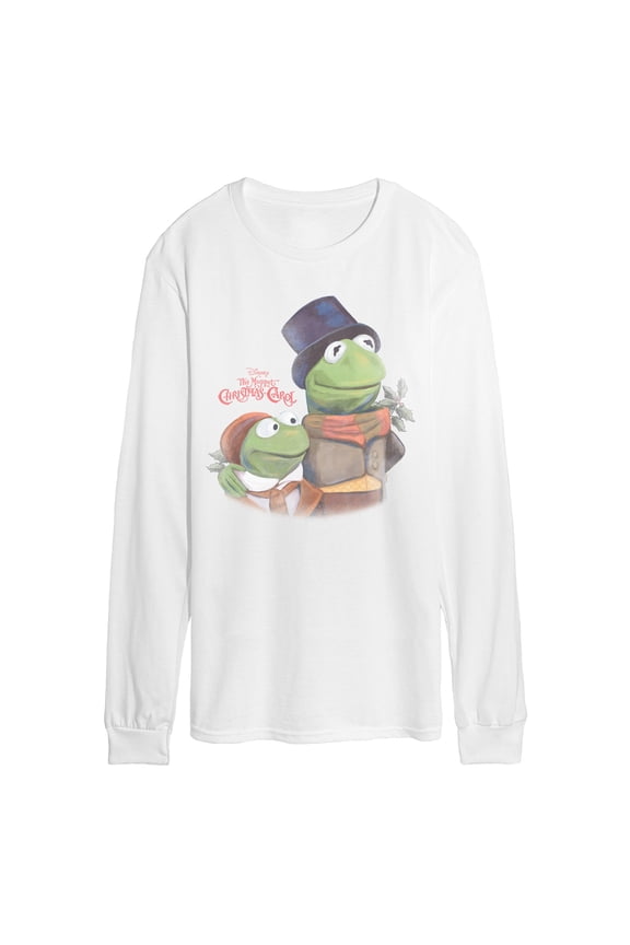 - Christmas Tonal Washed - Men's Long Sleeve Graphic T-Shirt